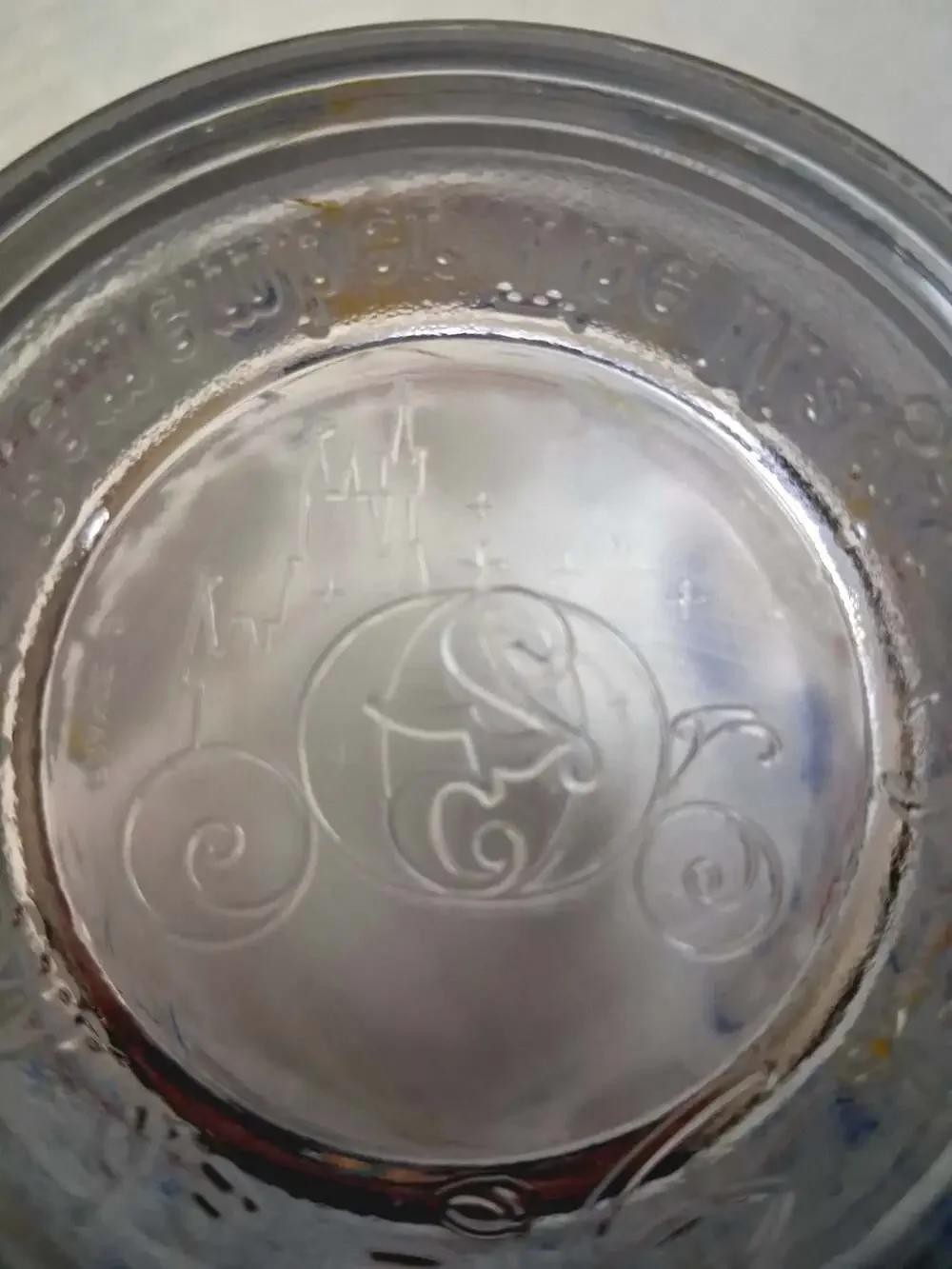 Vintage Mickey Mouse Walt Disney World 25th Anniversary Remember The Magic Glass